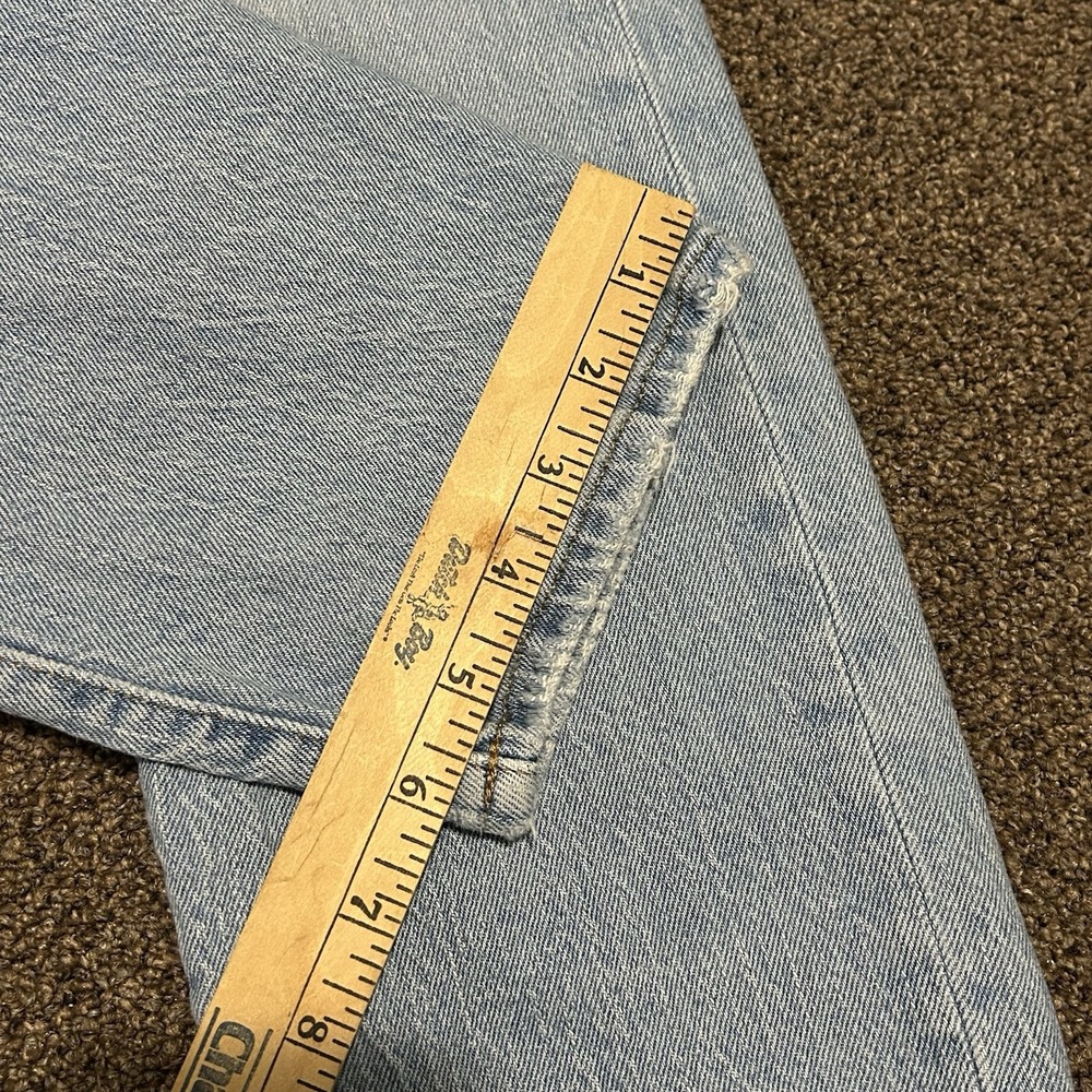 Madewell The Perfect Vintage Jean Size 25 High Rise Light Wash Tapered Leg - Picture 8 of 13